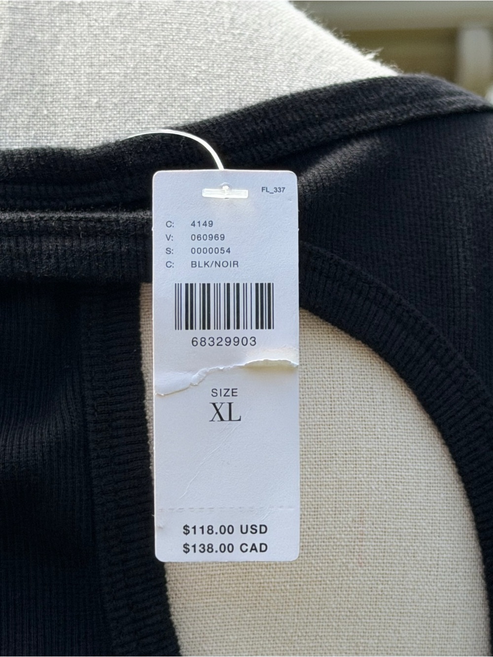 NEW Anthropologie T.La Layered Cutout Harness Black Dress Minimalist Capsule XL - Picture 9 of 13